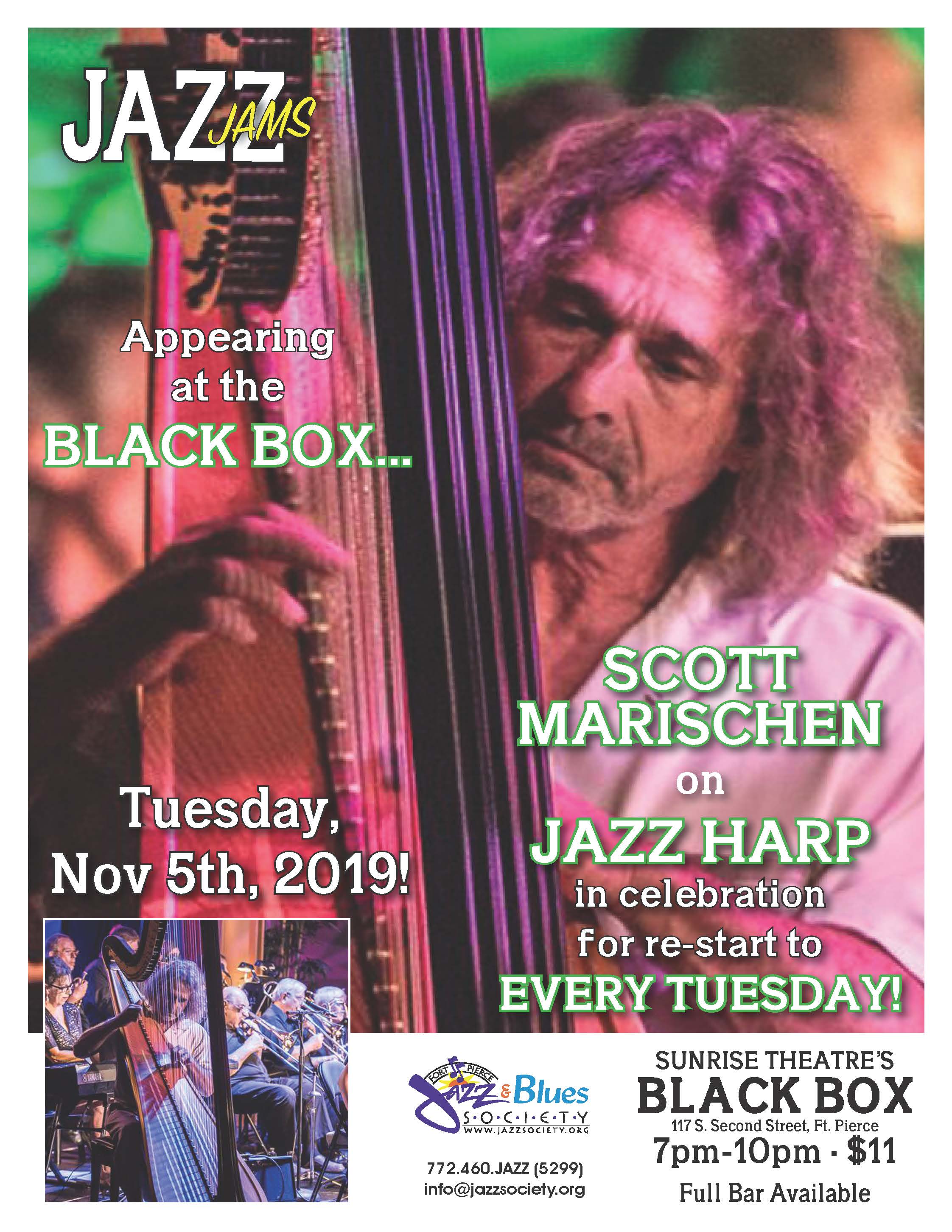 Fort Pierce Jazz & Blues Society - Scott Marischen-Jazz Harp